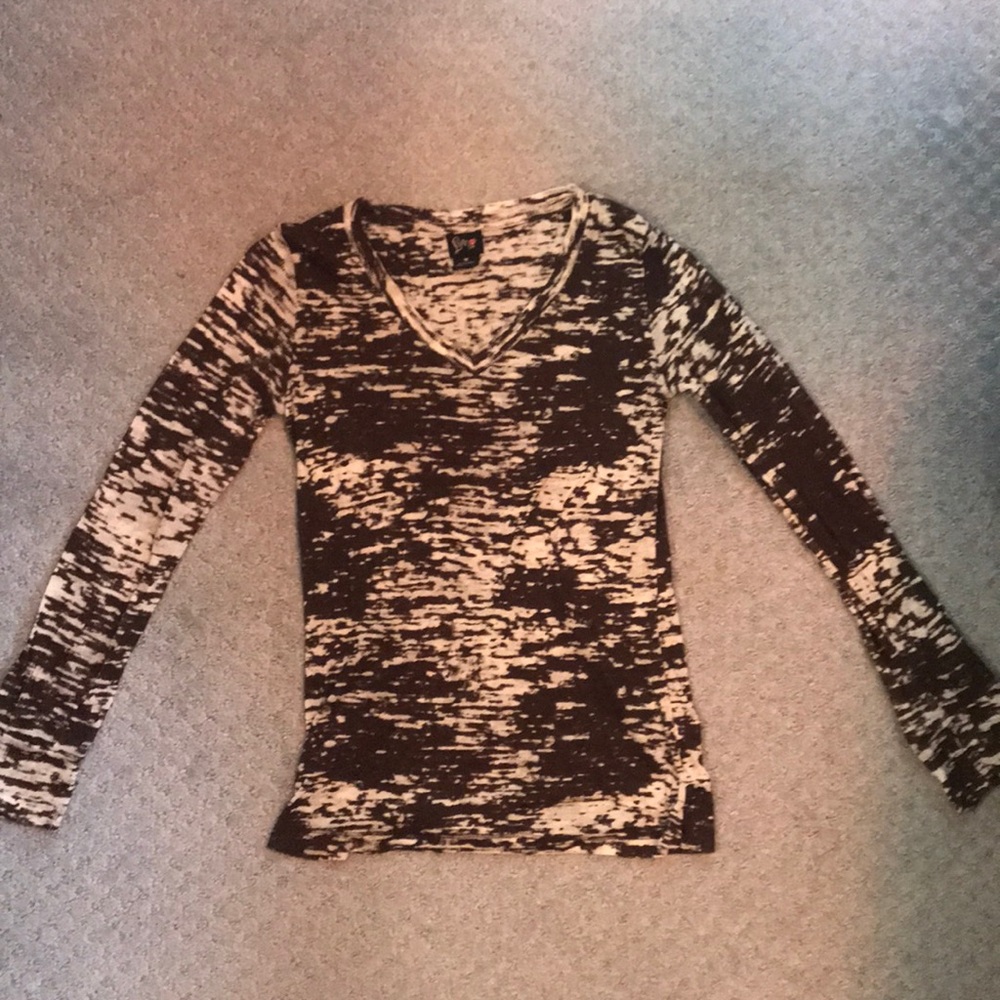 Printed long sleeve